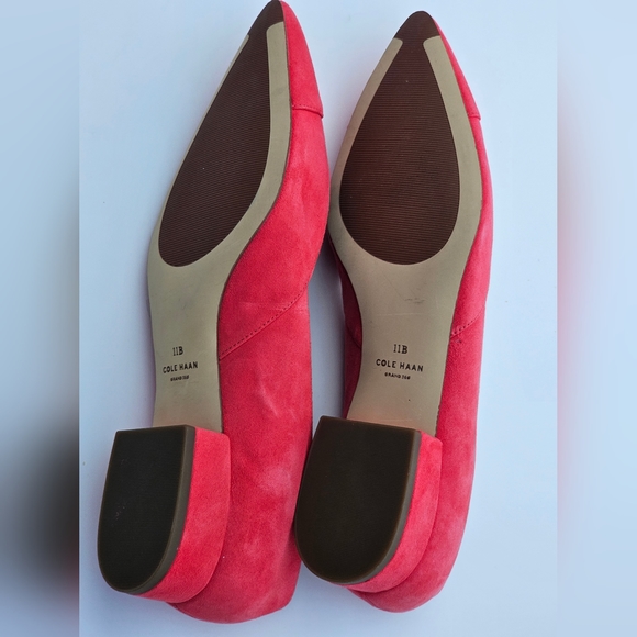 Cole Haan Geranium Suede Vanessa Skimmer 11B NWOT - Picture 5 of 11